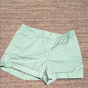 Women's j crew chino Green Shorts